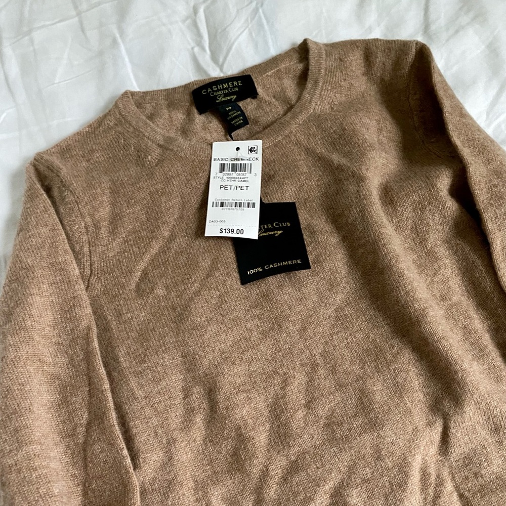 Brown Cashmere Sweater